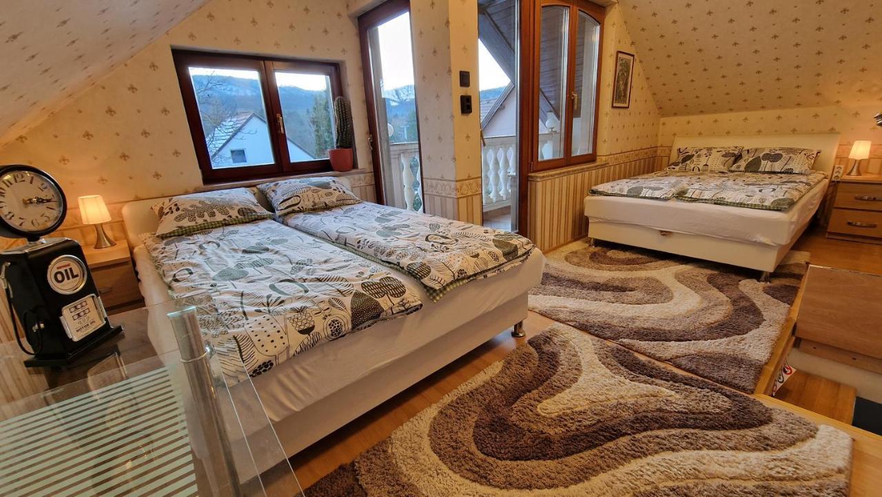 Pilis Hills View Deluxe House With Pool & Ac Near Bp Vila Pilisszentivan Exterior foto